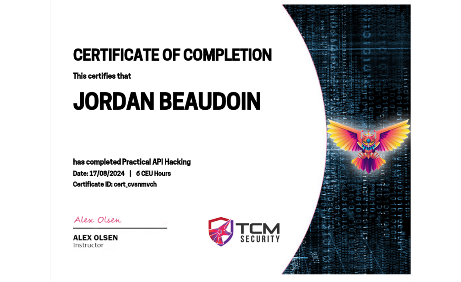 TCM Security – Practical API Hacking