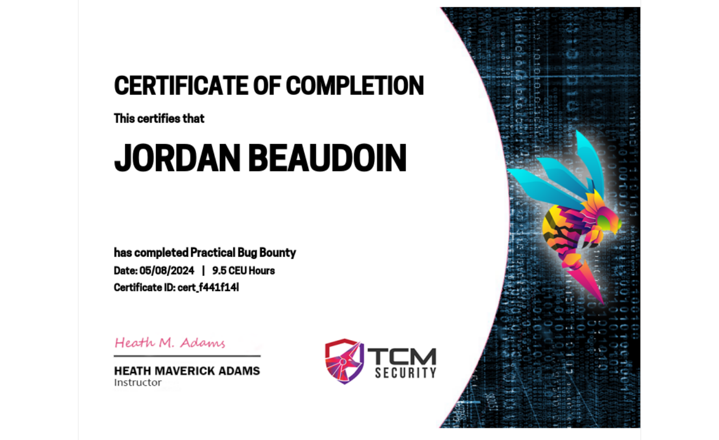 TCM Security – Practical Bug Bounty